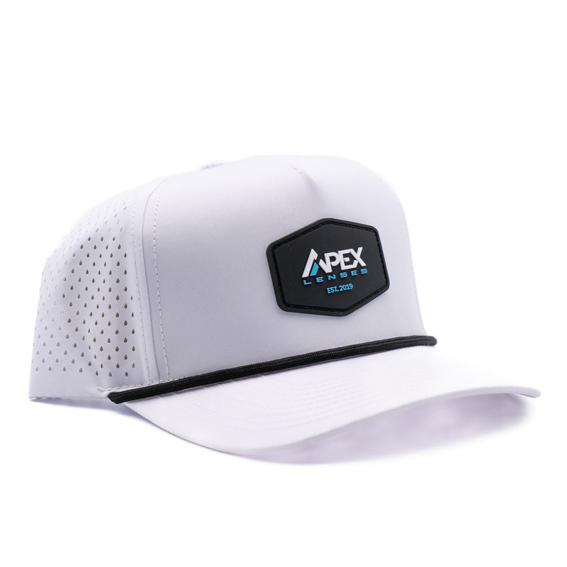 Apex Lenses Heritage Trucker Hat – White